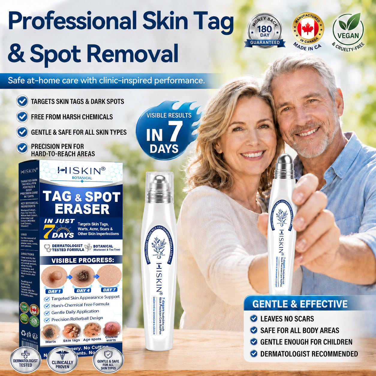 𝘿𝙖𝙧𝙠𝙁𝙖𝙞𝙧𝙮®👩‍⚕️ 𝟕-𝐃𝒂𝘆 𝐒𝗸𝐢𝐧 𝐓𝒂𝗴 & 𝐒𝐩𝙤𝐭 𝐄𝐫𝒂𝐬𝙚𝐫 Painless & Scar-Free Advanced Imperfection Removal Rollerball Pen