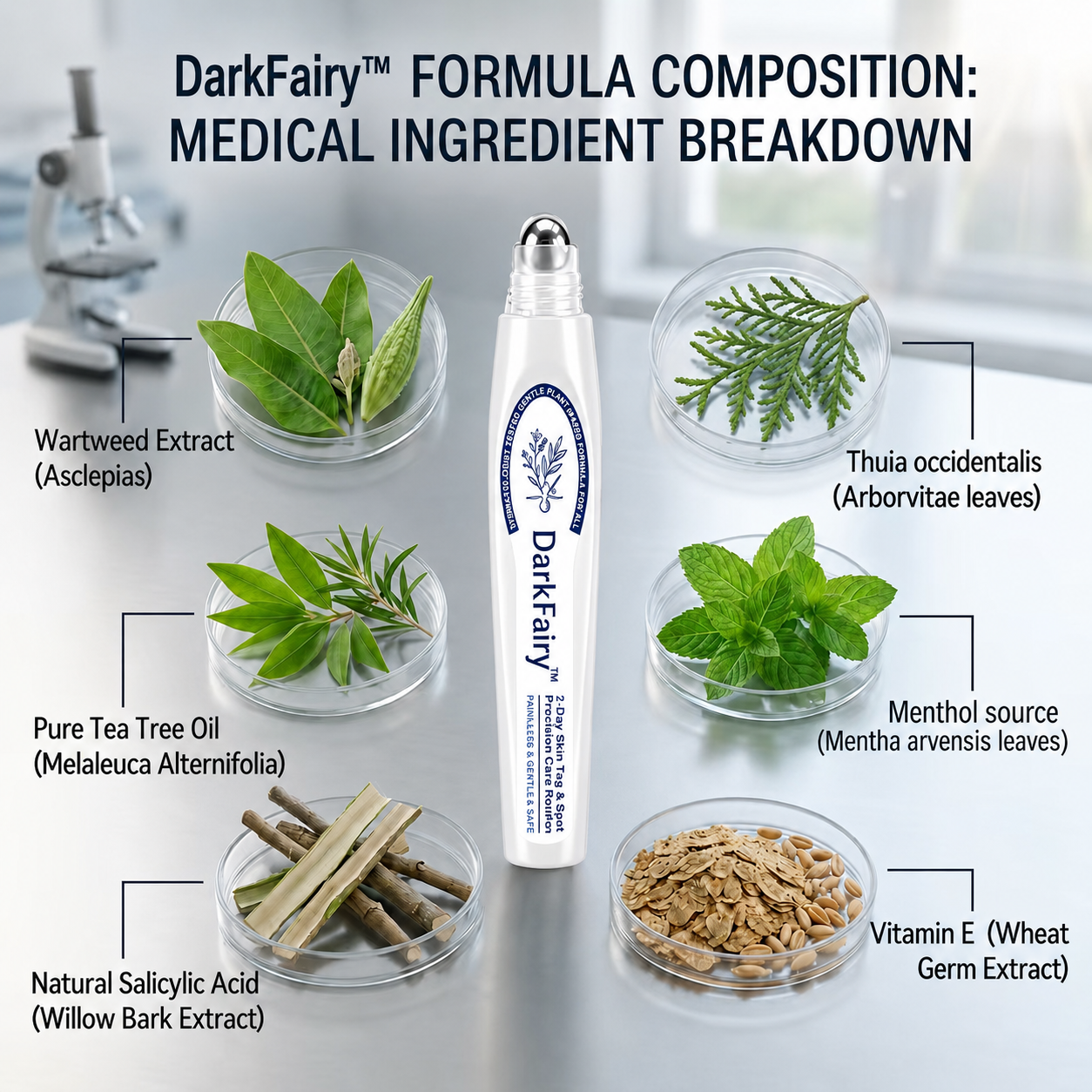 𝘿𝙖𝙧𝙠𝙁𝙖𝙞𝙧𝙮™👩‍⚕️ 𝟕-𝐃𝒂𝘆 𝐒𝗸𝐢𝐧 𝐓𝒂𝗴 & 𝐒𝐩𝙤𝐭 𝐄𝐫𝒂𝐬𝙚𝐫 Painless & Scar-Free Advanced Imperfection Removal Rollerball Pen