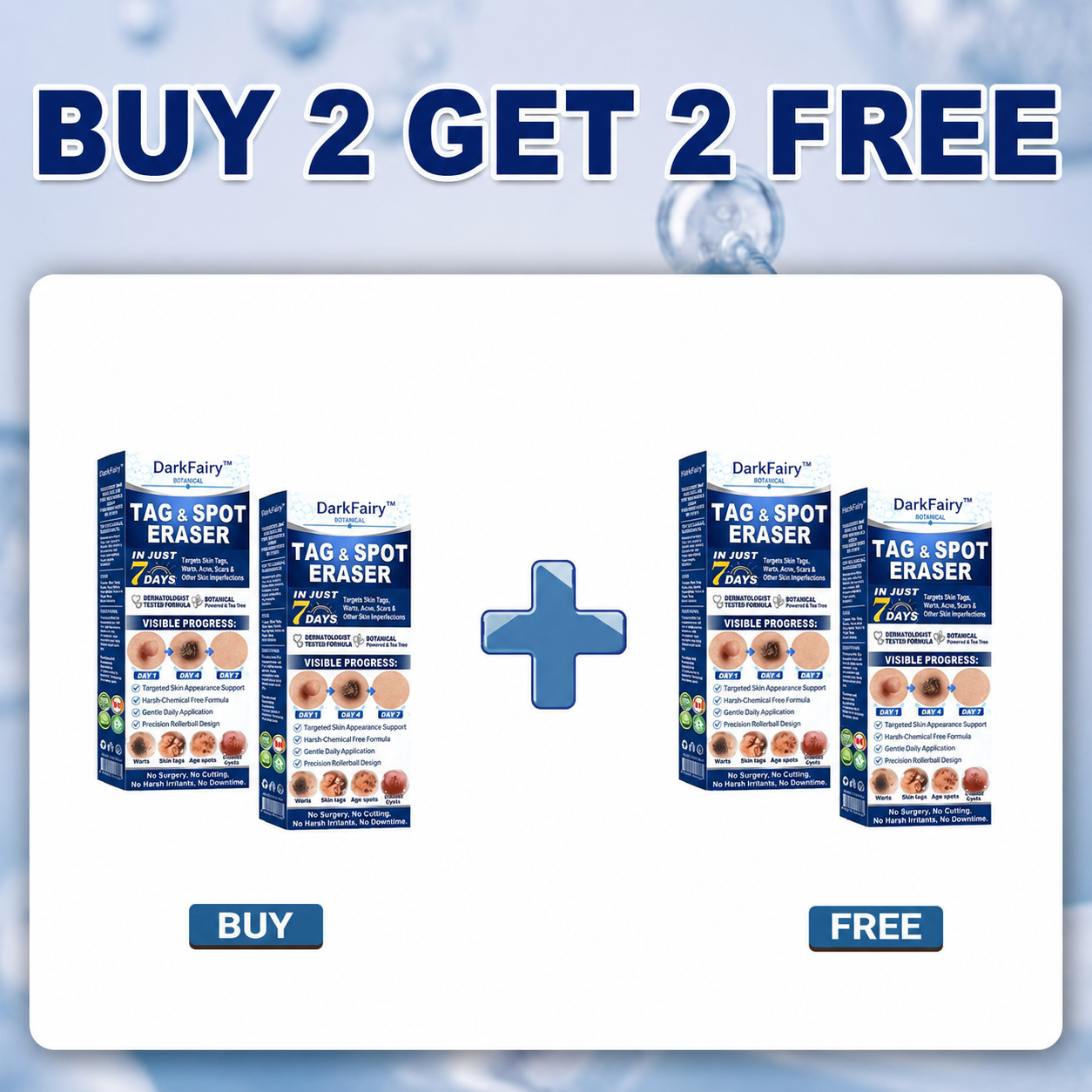 𝘿𝙖𝙧𝙠𝙁𝙖𝙞𝙧𝙮™👩‍⚕️ 𝟕-𝐃𝒂𝘆 𝐒𝗸𝐢𝐧 𝐓𝒂𝗴 & 𝐒𝐩𝙤𝐭 𝐄𝐫𝒂𝐬𝙚𝐫 Painless & Scar-Free Advanced Imperfection Removal Rollerball Pen
